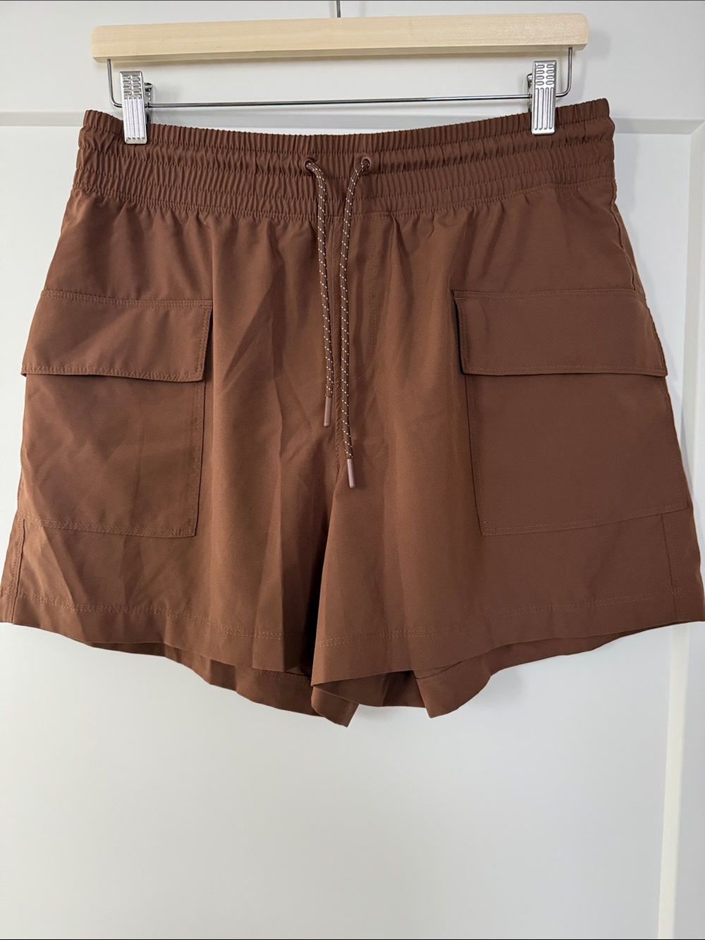 Old Navy Brown Cargo Drawstring Women's Shorts